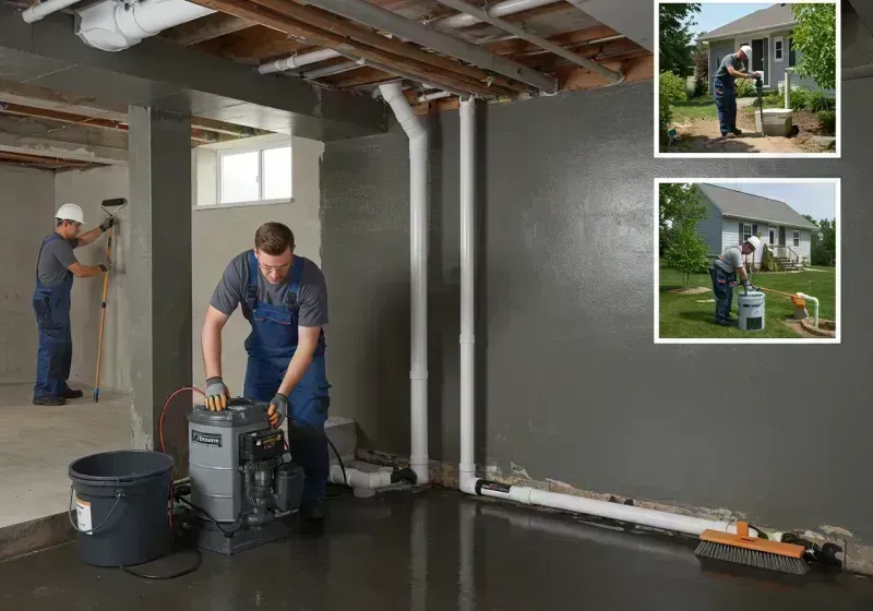 Basement Waterproofing and Flood Prevention process in Union Springs, NY